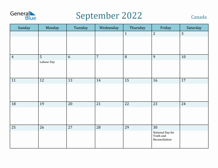 September 2022 Calendar with Holidays