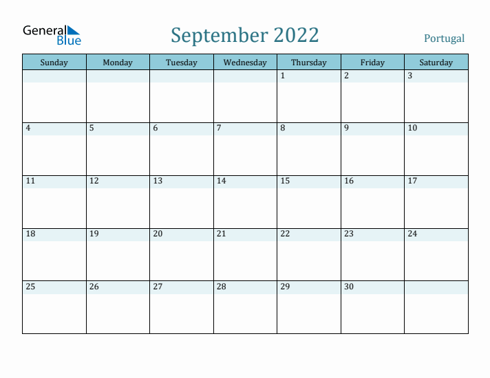 September 2022 Calendar with Holidays