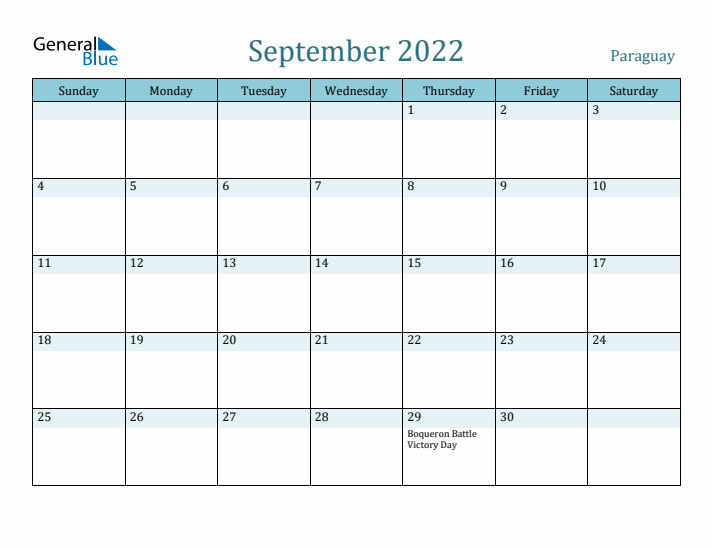 September 2022 Calendar with Holidays