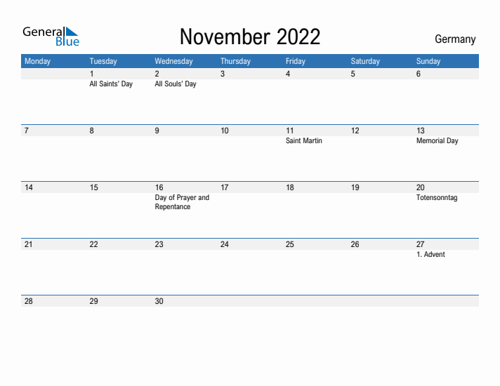 Fillable November 2022 Calendar