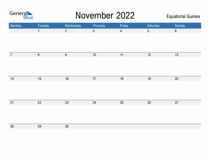 Fillable November 2022 Calendar