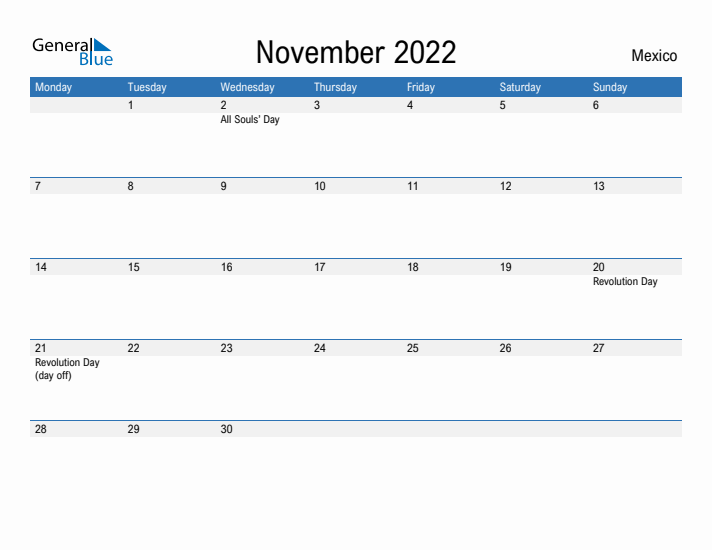 Fillable November 2022 Calendar