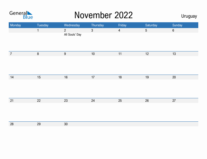 Fillable November 2022 Calendar