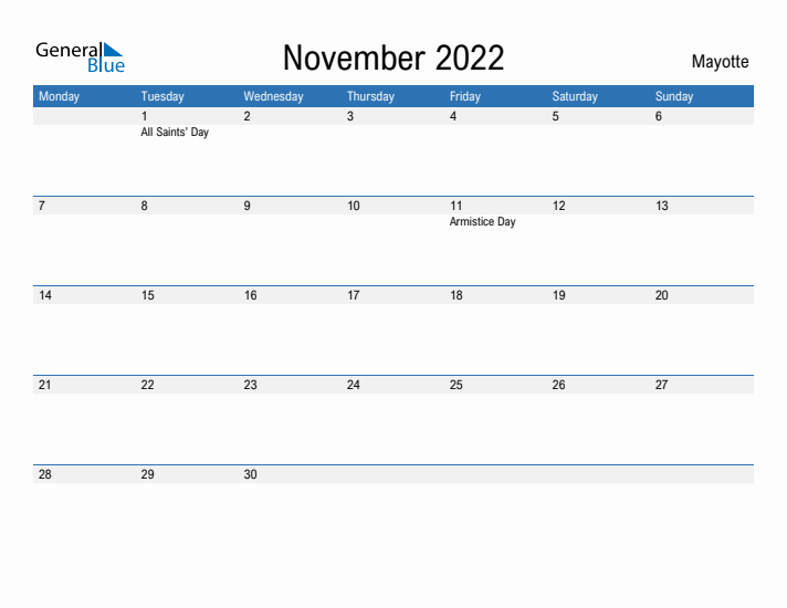 Fillable November 2022 Calendar