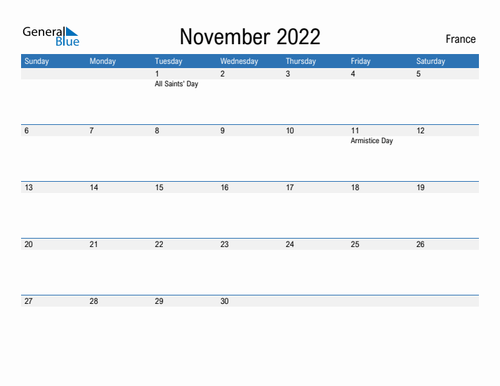 Fillable November 2022 Calendar