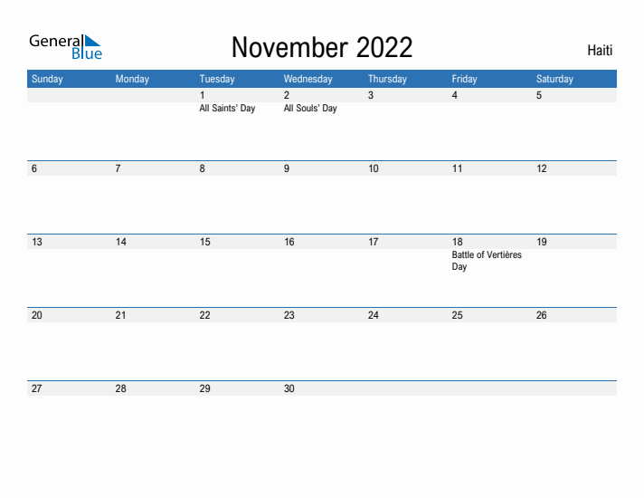 Fillable November 2022 Calendar