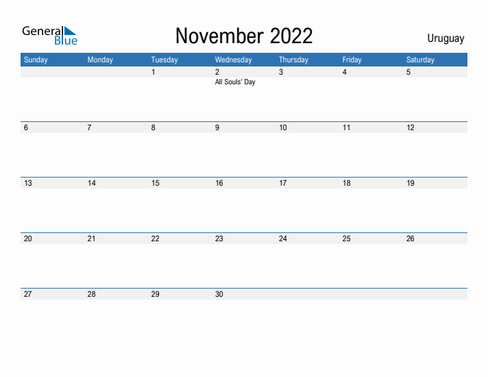 Fillable November 2022 Calendar