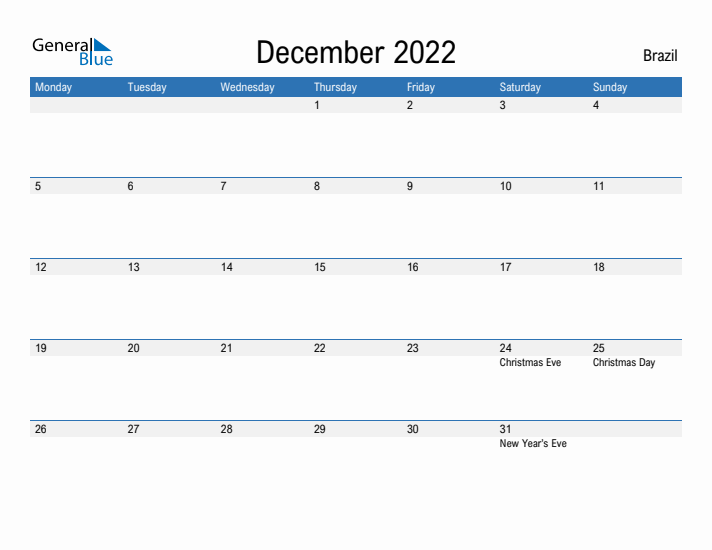 Fillable December 2022 Calendar