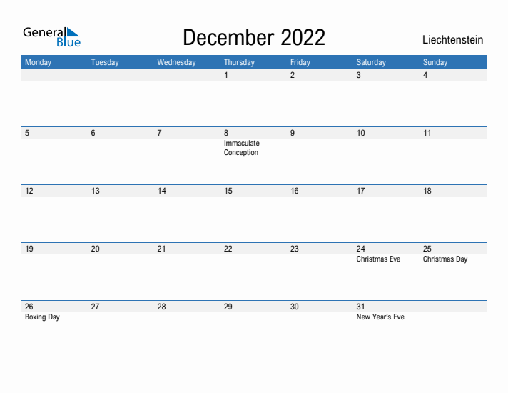 Fillable December 2022 Calendar