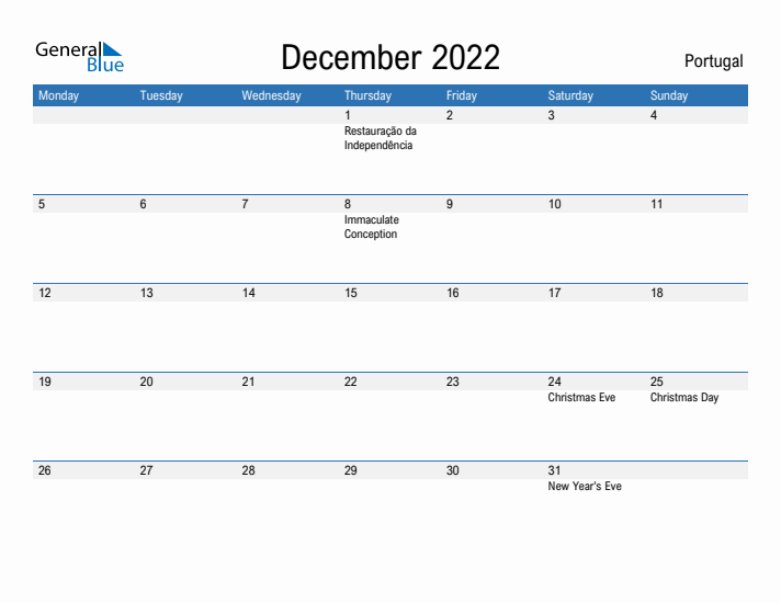 Fillable December 2022 Calendar