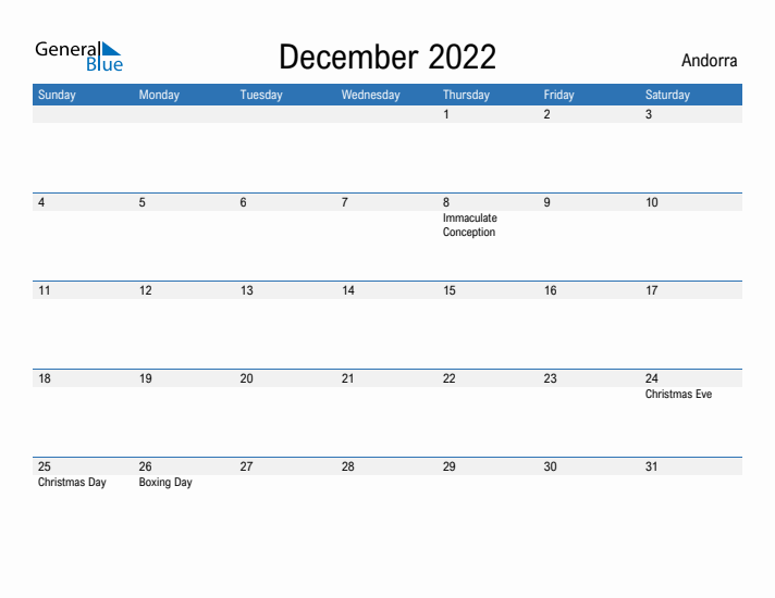 Fillable December 2022 Calendar