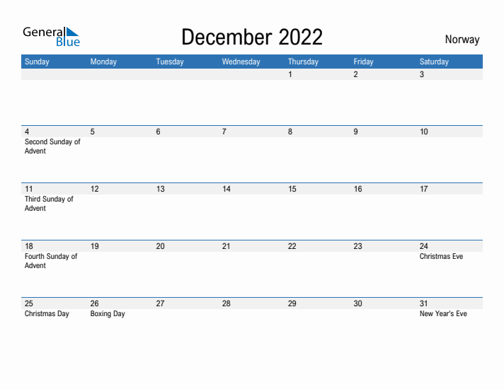 Fillable December 2022 Calendar