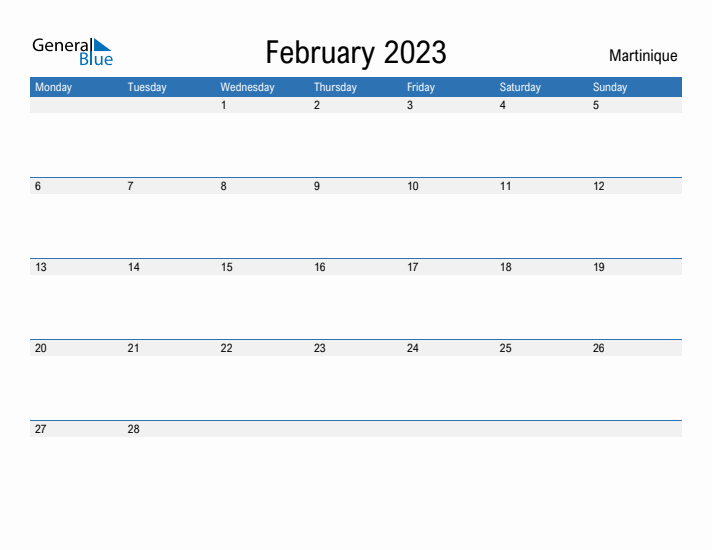 Fillable February 2023 Calendar