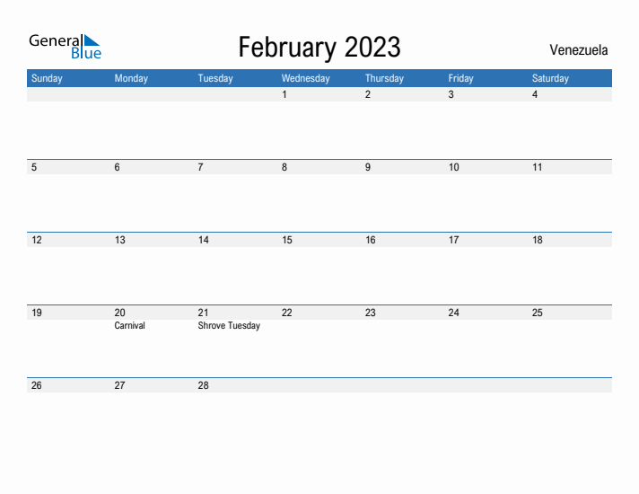 Fillable February 2023 Calendar