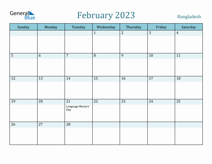 February 2023 Calendar with Holidays