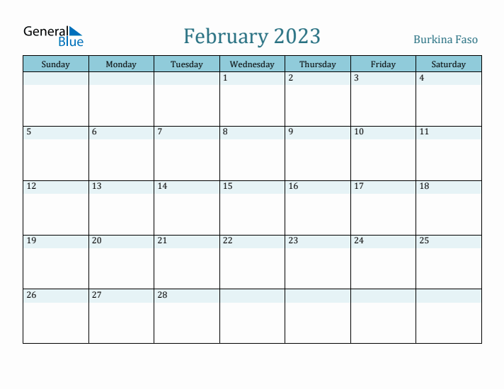 February 2023 Calendar with Holidays