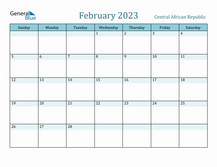 February 2023 Calendar with Holidays