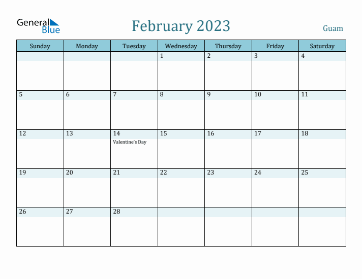 February 2023 Calendar with Holidays