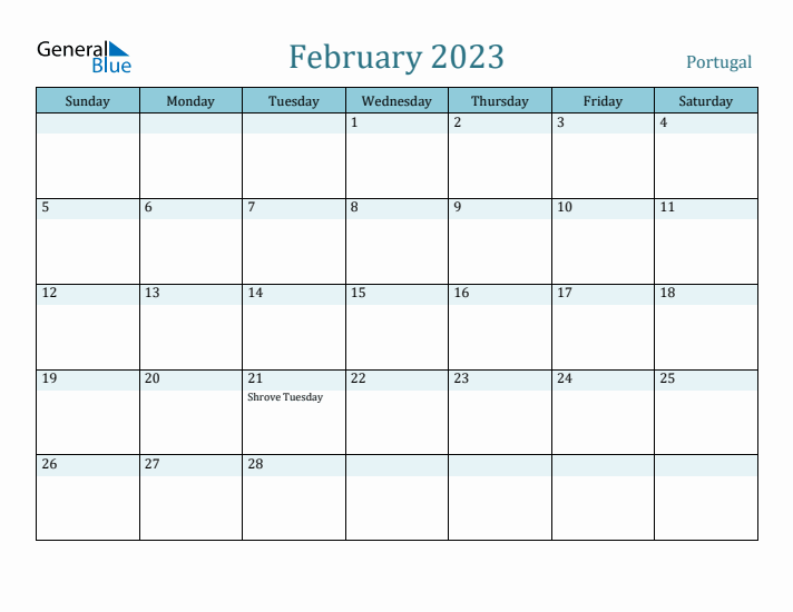 February 2023 Calendar with Holidays