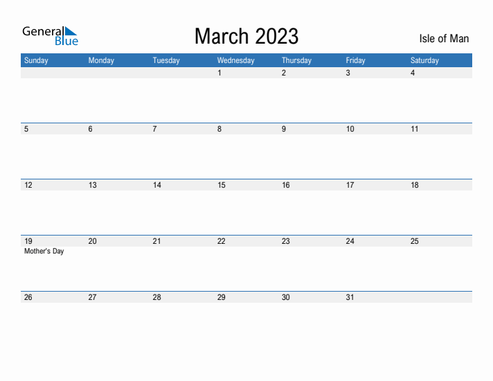 Fillable March 2023 Calendar