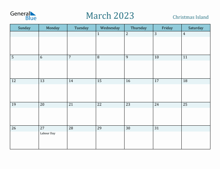 March 2023 Calendar with Holidays