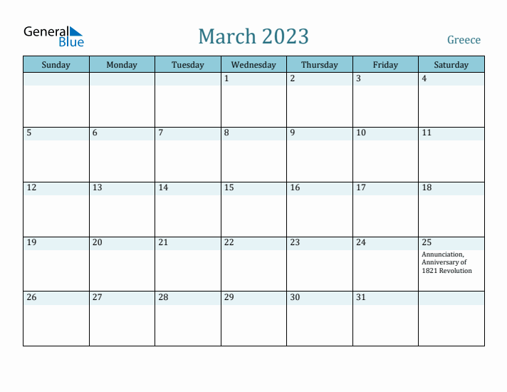 March 2023 Calendar with Holidays