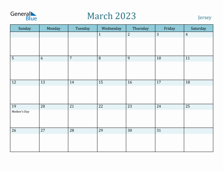 March 2023 Calendar with Holidays