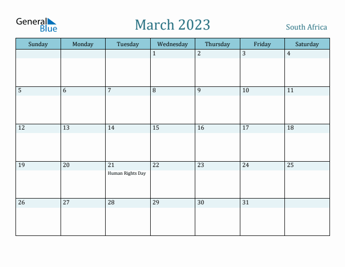 March 2023 Calendar with Holidays