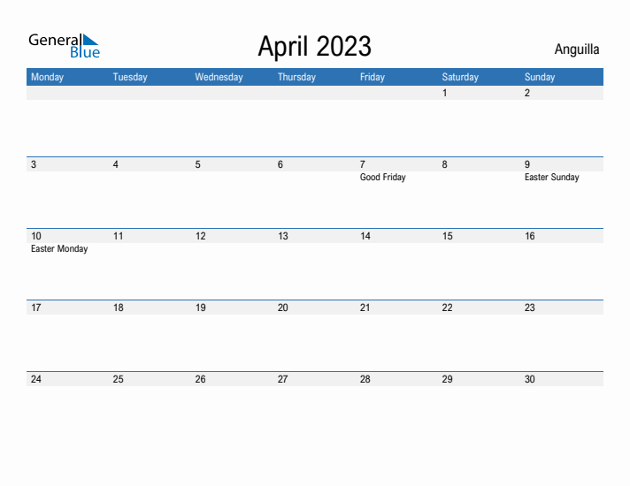 Fillable April 2023 Calendar