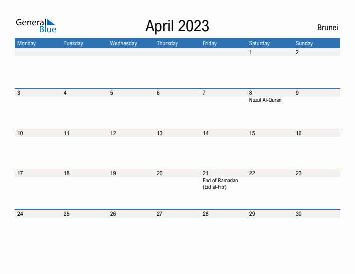 Fillable April 2023 Calendar