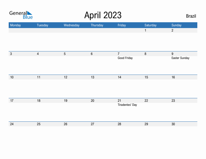 Fillable April 2023 Calendar