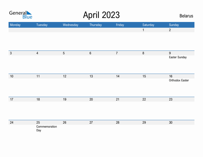 Fillable April 2023 Calendar