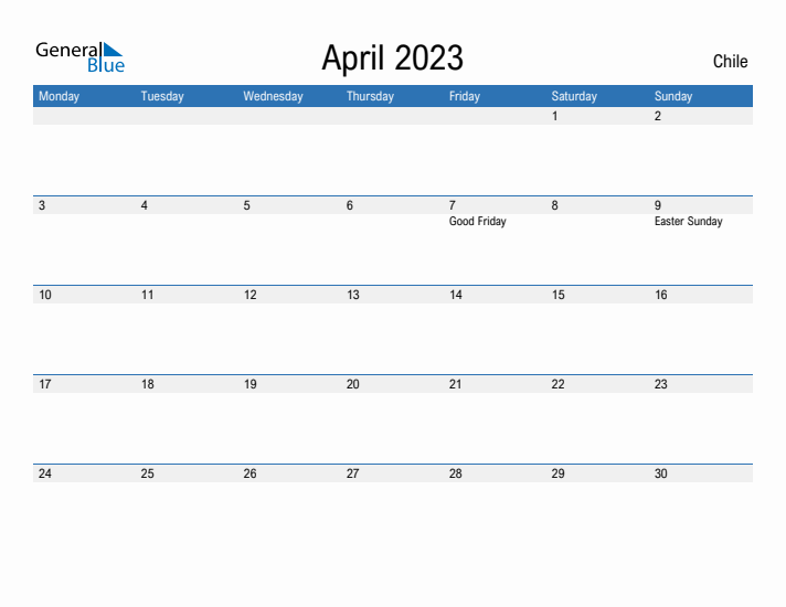 Fillable April 2023 Calendar