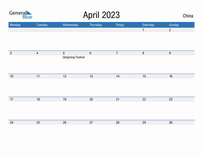 Fillable April 2023 Calendar