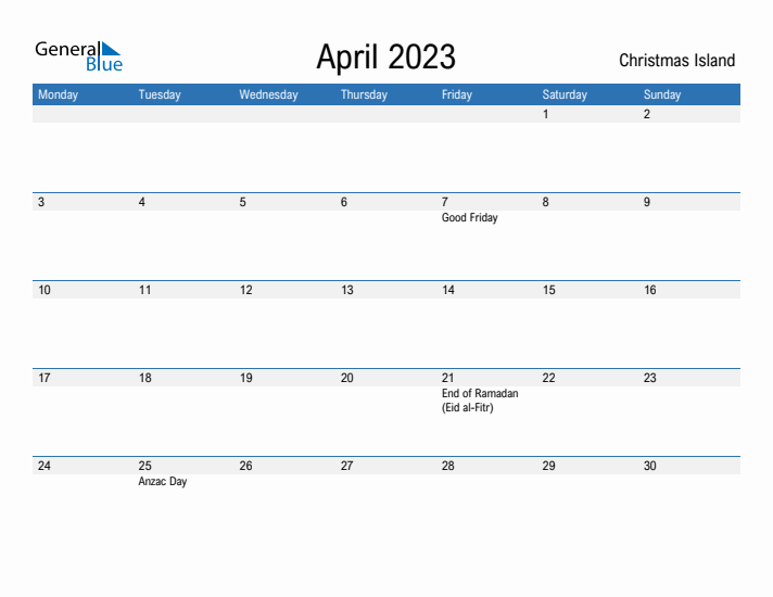 Fillable April 2023 Calendar