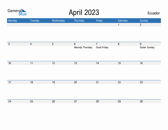 Fillable April 2023 Calendar