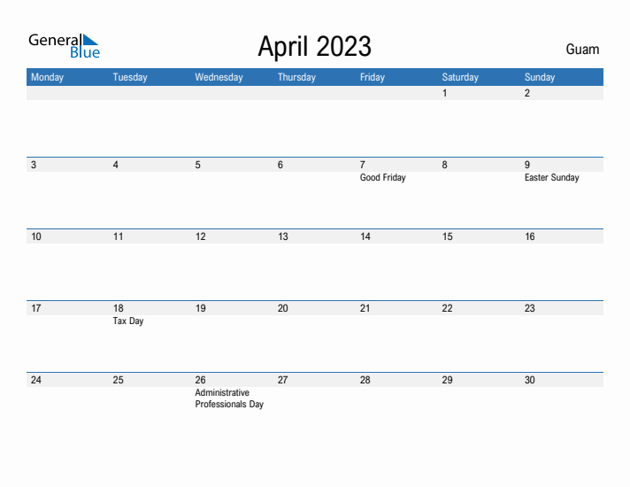 Fillable April 2023 Calendar