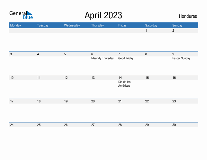 Fillable April 2023 Calendar