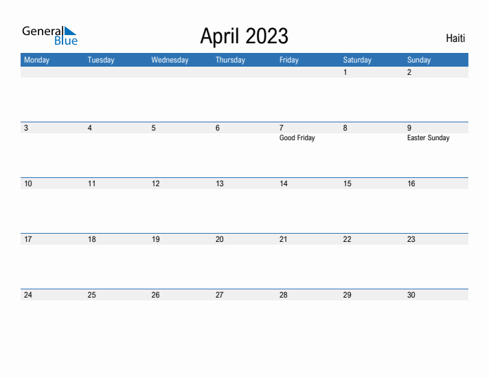 Fillable April 2023 Calendar