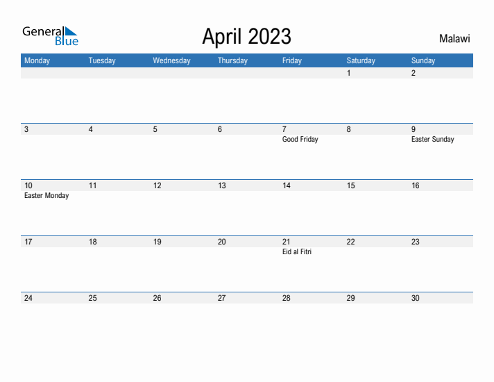 Fillable April 2023 Calendar