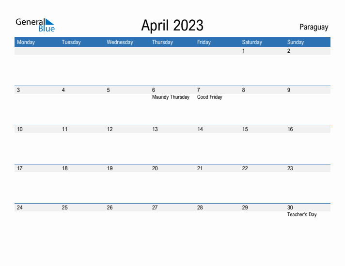 Fillable April 2023 Calendar