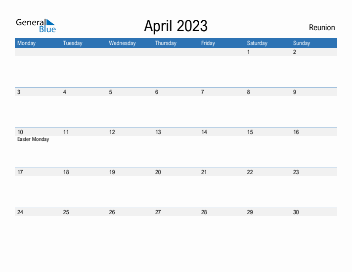 Fillable April 2023 Calendar