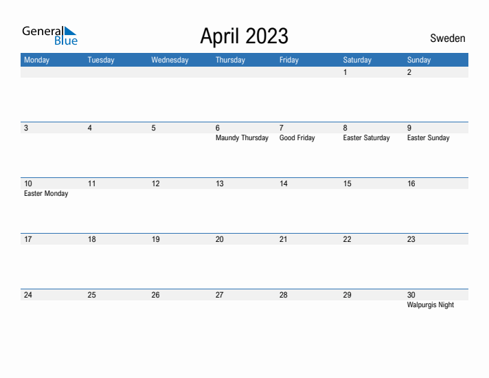 Fillable April 2023 Calendar