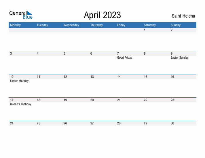 Fillable April 2023 Calendar