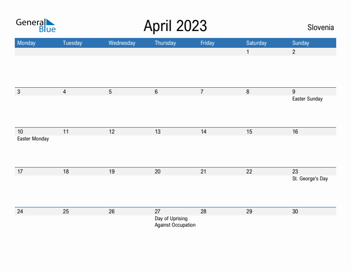 Fillable April 2023 Calendar