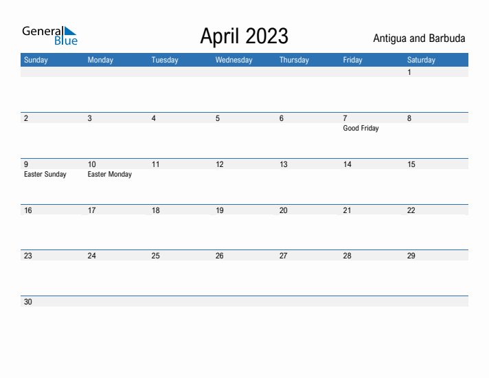 Fillable April 2023 Calendar