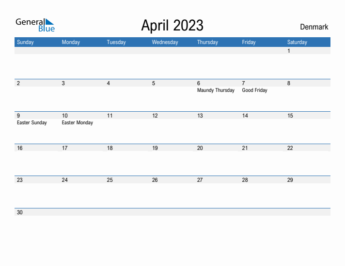 Fillable April 2023 Calendar