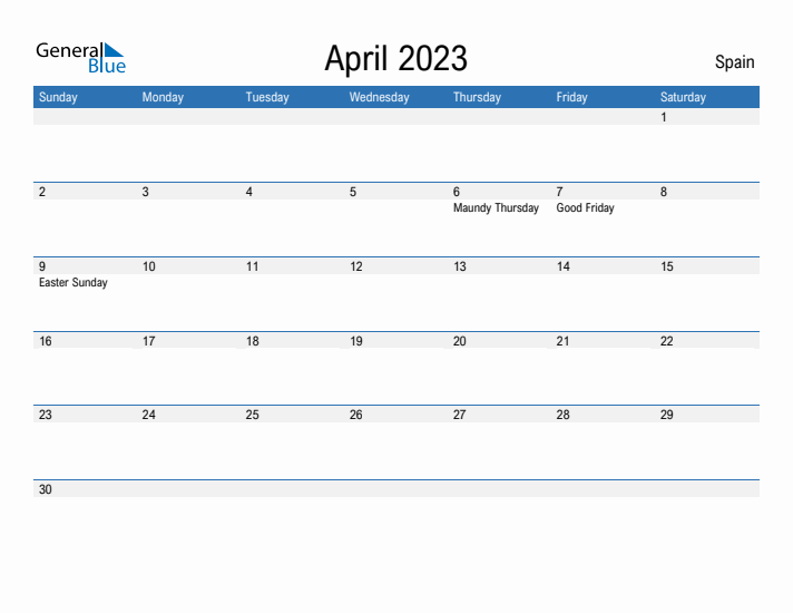 Fillable April 2023 Calendar