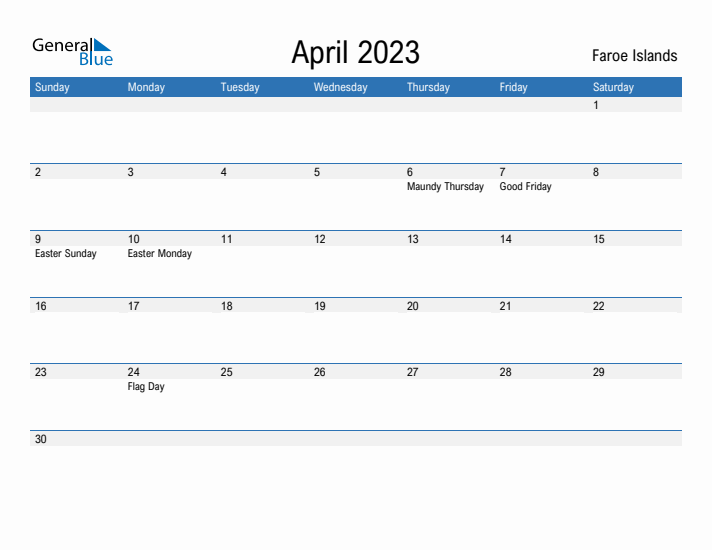 Fillable April 2023 Calendar