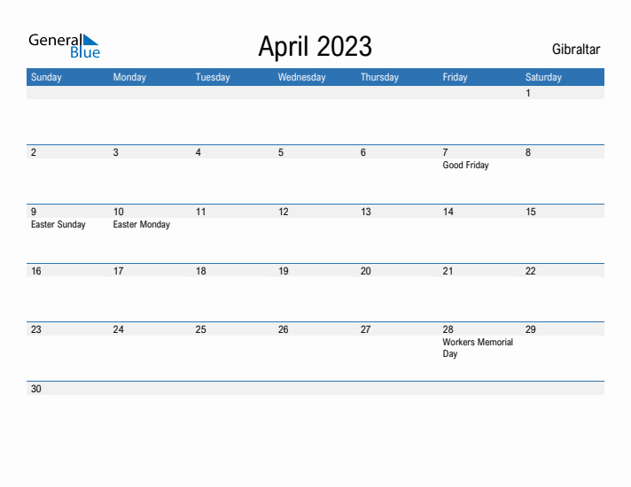 Fillable April 2023 Calendar